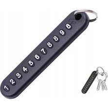 Safestore Numaratörlü Mini Anahtarlık, Çanta, Araba Için Çok Amaçlı Numaratör Anahtarlık