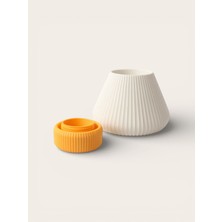 Juli Mini Tealight Masa Lambası – Dekoratif Işık (12×10 Cm)