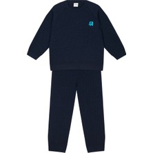 Antebies Lacivert Triko Erkek Çocuk Eşofman Takımı