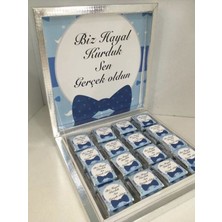 Mynil Bebek Çikolarası 72 Li ( Söz - Nişan - Bohça - Damat - Bebek ) Çikolatası