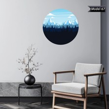 Akıllı Kağıt Ev Dekorasyon Bohem Sticker (Model-67)