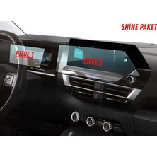Uniqanatolia Citroen C4X Shine Paket Uyumlu Hayalet Ekran ve Multimedya Nano Ekran Koruyucu
