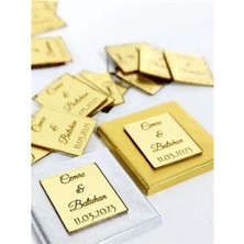 Mynil Söz Nişan Kına Düğün Bebek Madlen Çikolatası 25 Li Pleksi Baskılı