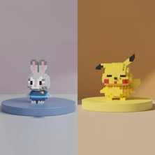 Teknik Durak Sevimli Ikili Karakter Nano Blok Seti - 3D Mikro Yapım Figürleri (2 Farklı Model)