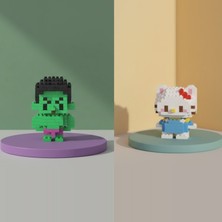 Teknik Durak Sevimli Ikili Karakter Nano Blok Seti - 3D Mikro Yapım Figürleri (2 Farklı Model)