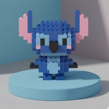 Teknik Durak Uzaylı Mavi Karakter Mini LEGO Uyumlu Blok Figür - Dekoratif Hobi Seti