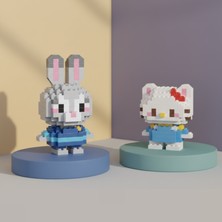 Teknik Durak Sevimli Ikili Karakter Nano Blok Seti - 3D Mikro Yapım Figürleri (2 Farklı Model)