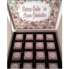 Mynil Gelin Çikolatası Nişan Çikolatası Söz Nişan Bohçası Çikolatası