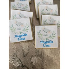 Mynil Yenidoğan Doğum Mevlid Çikolatası 50 Adet Hediyelik Çikolata