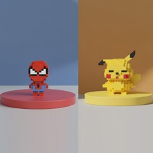 Teknik Durak Sevimli Ikili Karakter Nano Blok Seti - 3D Mikro Yapım Figürleri (2 Farklı Model)