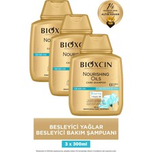 Bioxcin Besleyici Yağlar Şampuan 300 ml 3 Adet