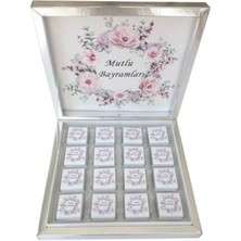 Mynil Hediyelik Bayram Çikolatası Mutlu Bayramlar Hayırlı Bayramlar Madlen Çikolata