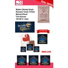 Mynil Madlen Çikolata Sargılı Ramazan Temalı 100 Adet - Mehmet Efendi Türk Kahvesi 100 gr x 1 Adet