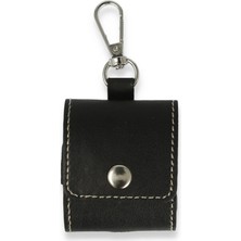 Eco Port Airpods 2 (2.nesil) Askılı Kılıf - Siyah