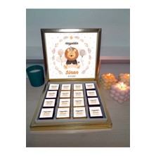 Mynil Erkek Bebek Doğum Çikolatası, 48 Adet