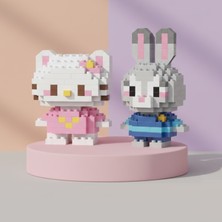 Teknik Durak Sevimli Ikili Karakter Nano Blok Seti - 3D Mikro Yapım Figürleri (2 Farklı Model)