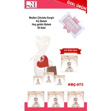 Mynil Madlen Çikolata Sargılı Kız Bebek Hoş Geldin Bebek 50 Adet