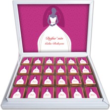 Mynil Kişiye Özel Isimli Gelin Çikolatası