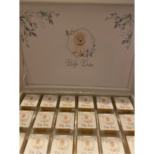 Mynil Ayıcıklı Yenidoğan Doğum Mevlid Doğumgünü Çikolatası