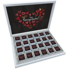 Mynil Sevgiliye Eşe Anneye Hediyelik Çikolata Kutusu Doğumgünü Hediyesi Yıldönümü Hediyelik Çikolata