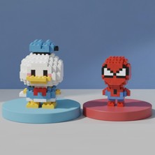 Teknik Durak Sevimli Ikili Karakter Nano Blok Seti - 3D Mikro Yapım Figürleri (2 Farklı Model)