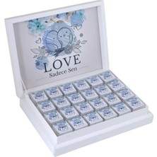 Mynil Sadece Sen Temalı Love Baskılı Çikolata 72'li