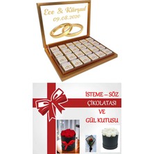 Mynil Isteme Söz Çikolatası 48'li Hediye Gül Kutunu Kendin Seç