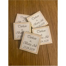 Mynil Söz Nişan Nikah Kız Isteme Isme Özel Madlen Çikolata 50 Adet