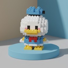 Teknik Durak Sevimli Ikili Karakter Nano Blok Seti - 3D Mikro Yapım Figürleri (2 Farklı Model)