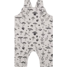 Antebies Organik Bej Kapitone Bebek Salopet