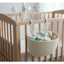 Wicker Rustic Beşik Organizeri, Beşik Sepeti