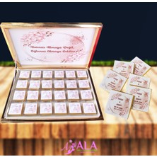 Mynil Kişiye Özel Fotoğraflı Çikolata Kutusu, 48'li, Şık ve Lezzetli Hediye