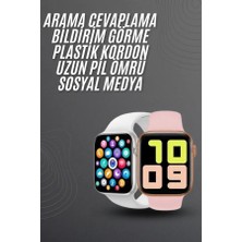 Argesco Mühendislik Yeni Model Akıllı Saat Dokunmatik Ekran Unisex Amoled Ekran 44 mm