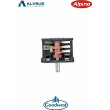 Alveus 4 Kademli Şalter Komütatör