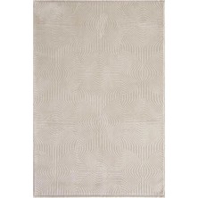 Hoom Rugs Akik 8613 Bej Modern Makine Halısı
