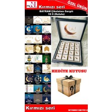 Mynil Bayram Çikolatası 16 Lı (Kutulu) Mehmet Efendi Türk Kahvesi Hediyeli Kırmızı Seri