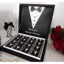 Mynil Damat Bohça Çikolatası 32'li Damat Bohçası Çikolatası, Söz Nişan Çikolatası