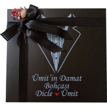 Mynil Damat Bohçası Çikolatası Madlen Çikolata Kutusu 64'lü Isme Özel (Pelit Valonia)