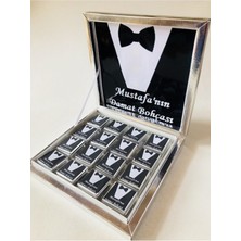 Mynil Damat Bohçası Çikolata Kutusu - 48 Adet Madlen Çikolata