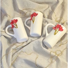 Senseoftouch Double Kahve Fincan Kupa El Yapımı Seramik