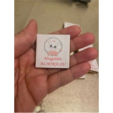 Mynil 50 Adet Yenidoğan Çikolatası Hoşgeldin Bebek Doğum Günü Çikolatası