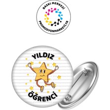 Yıldız Öğrenci Rozet 5 Adet
