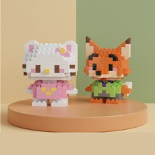 Teknik Durak Sevimli Ikili Karakter Nano Blok Seti - 3D Mikro Yapım Figürleri (2 Farklı Model)