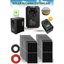 Enerjistar 5.5kw 7.5hp Solar Sulama Sistemi 20 Adet Güneş Panelli