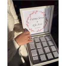 Mynil Söz & Nişan Çikolatası 72 ' Li Çikolata Kutusu - Madlen Çikolata Kutusu