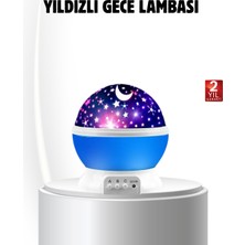 LED Gece Lambası 6 Renk Seçenekli Yumuşak Işıklı Uyku Yardımcı Lamba