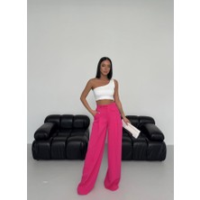 Etiler Collection Üç Düğme Detayli Palazzo Pantolon