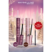 Luua Maybelline New York Lash Sensational Mürdüm Maskara & Sky High Kahverengi Maskara & Khol Paradise Mini Göz Kalemi