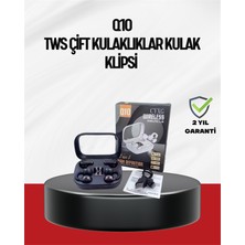 Q10 Dokunmatik Bluetooth Kulaklık – 6 Saat Müzik, Çift Dil, Hızlı Şarj