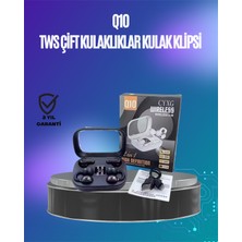 Q10 True Wireless Stereo Kulaklık – Ergonomik Tasarım, 10M Menzil, Type-C